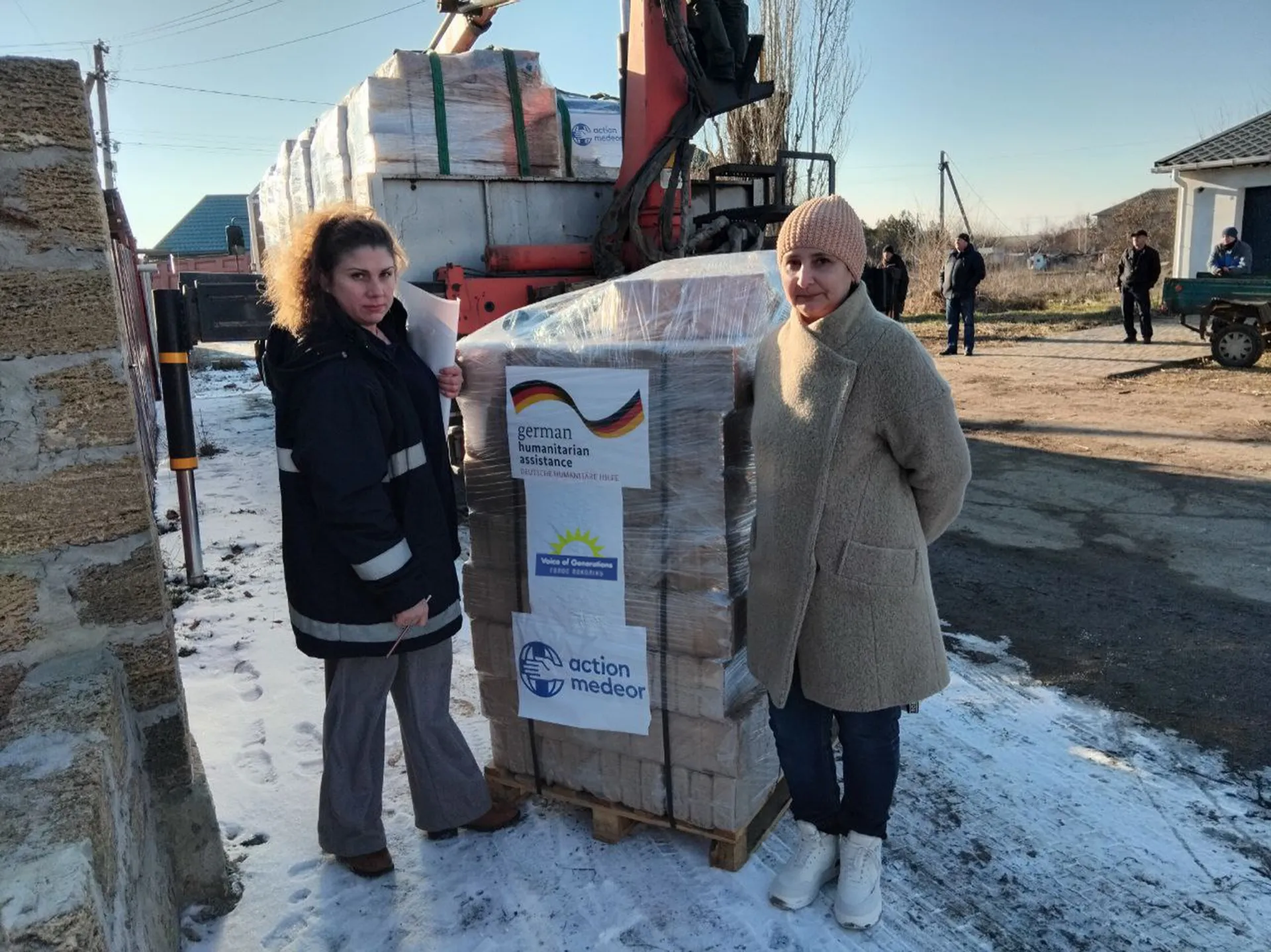 Winter Aid Distribution in Kherson Region
